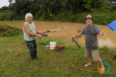 Pescadores Amilton Soares e Mario Borgonha