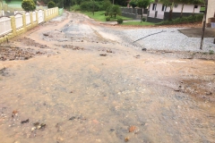 Duas pontes são levadas em Botuverá após forte chuva na madrugada