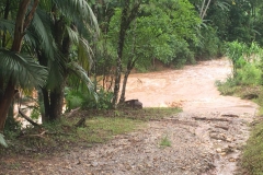 Duas pontes são levadas em Botuverá após forte chuva na madrugada