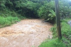 Duas pontes são levadas em Botuverá após forte chuva na madrugada