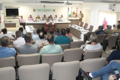 Evento na Câmara Municipal marca entrega de viaturas para PM de Guabiruba