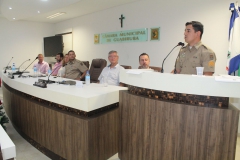 Evento na Câmara Municipal marca entrega de viaturas para PM de Guabiruba