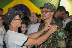 Solenidade de ingressos dos atiradores da turma de 2019 (Fotos:Everton Dalmolin - Tom)