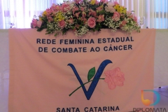 Rede Feminina de Combate ao Câncer realizou evento de posse na noite desta terça-feira, 29 de janeiro
