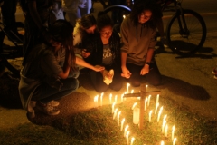 Ciclistas fazem ato de luto e protesto na Avenida Primeiro de Maio