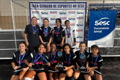 Resultados da 5ª etapa dos 22ª Taça Gevaerd de Esportes no SESC; disputa no handebol (Foto: SESC/Divulgação)