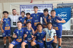 Resultados da 5ª etapa dos 22ª Taça Gevaerd de Esportes no SESC; disputa no handebol (Foto: SESC/Divulgação)