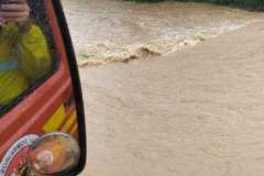 Chuva forte causa transtornos em Brusque