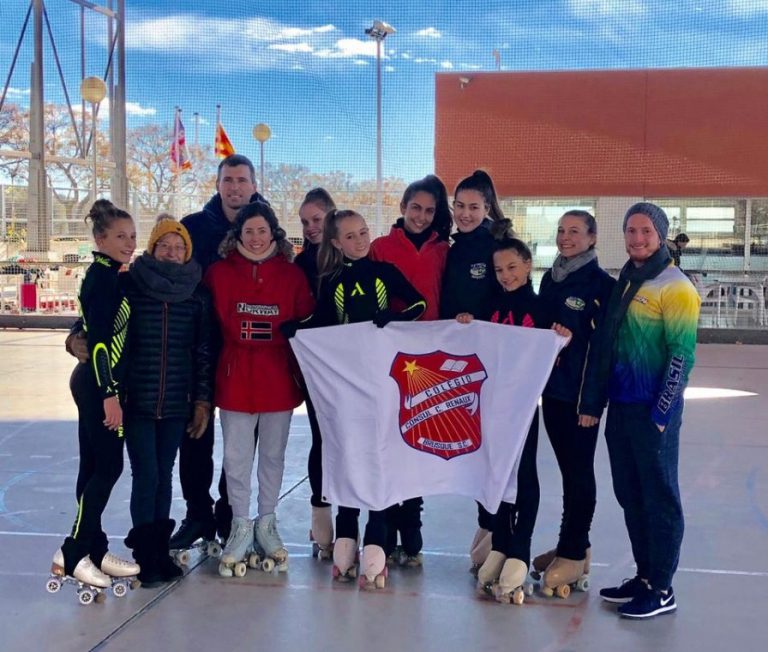 Patinação do Colégio Cônsul se especializa na Espanha