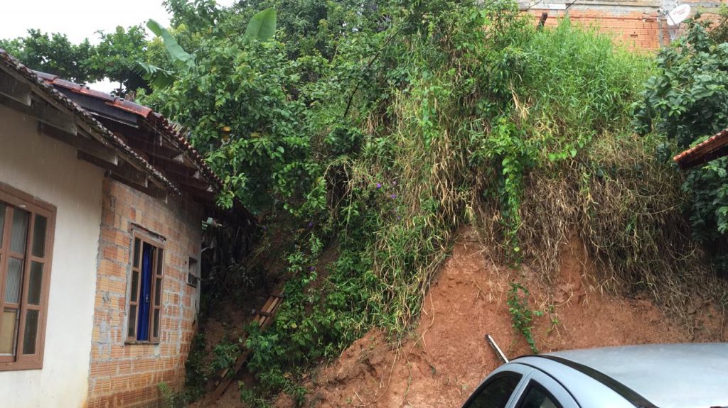 Chuva forte causa alagamentos em São João Batista 