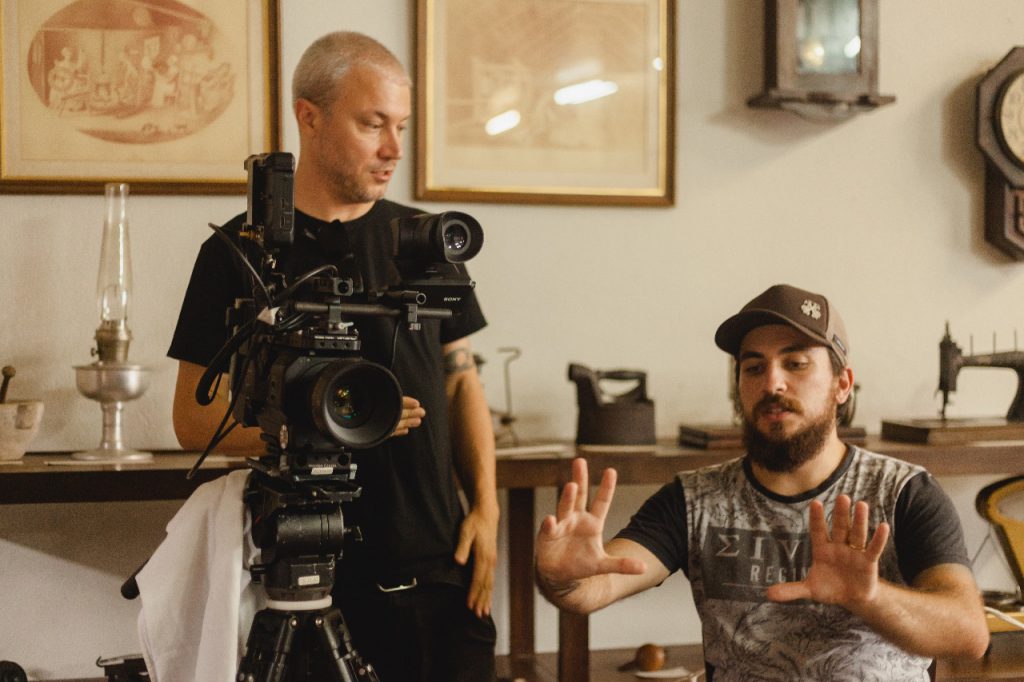 Produção do documentário “Time de Fábrica” pela Café Preto Filmes 