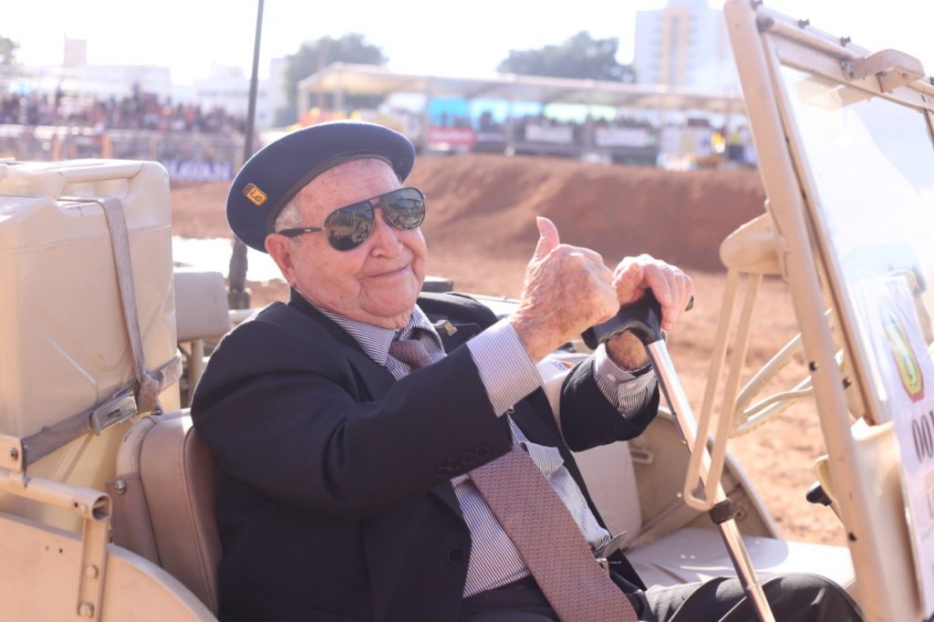 Fenajeep homenageou expedicionários da 2ª Guerra Mundial (Foto: Assessoria de Imprensa)