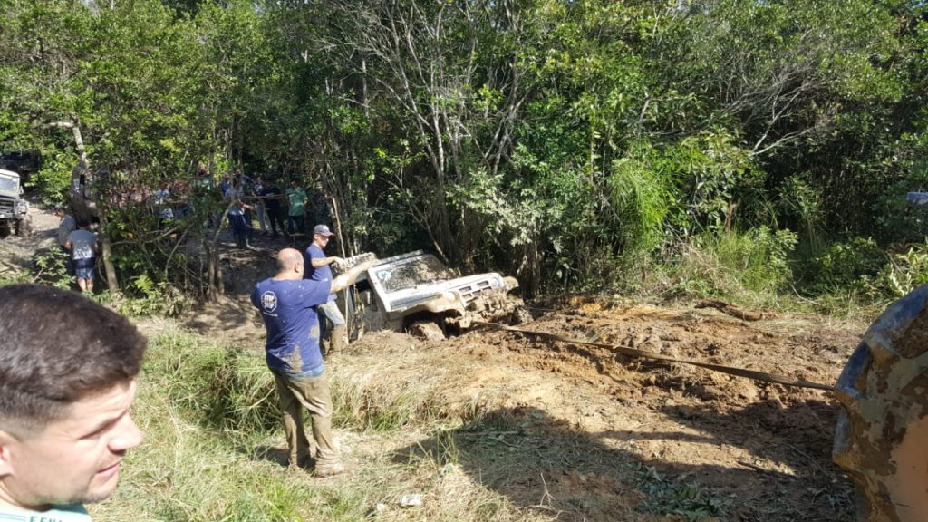 Passeio Radical da Fenajeep 2019 teve trilha inédita cortando municípios da região (Foto: Assessoria de Imprensa)