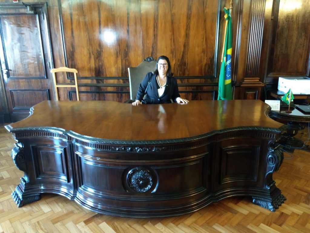 Rita Conti se encontra com Ministro da Economia, Paulo Guedes 