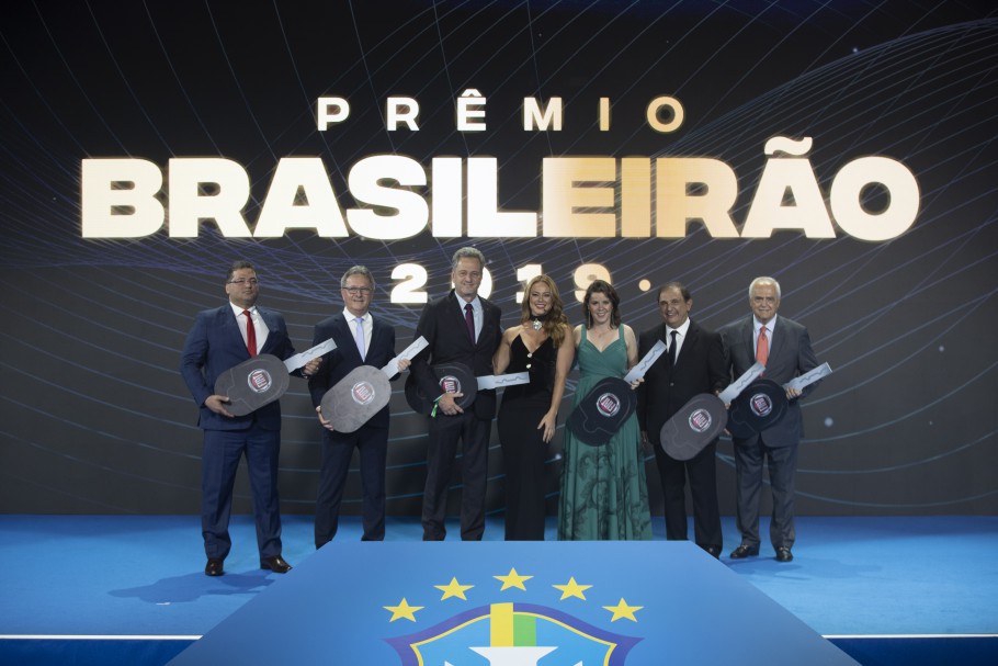 Noite histórica: Brusque FC na cerimônia dos campeões do Brasileirão de 2019