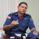 Jacson Luiz de Souza, comandante Corpo de Bombeiros