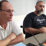Professores Jaison Knoblauch e Elias Riffel