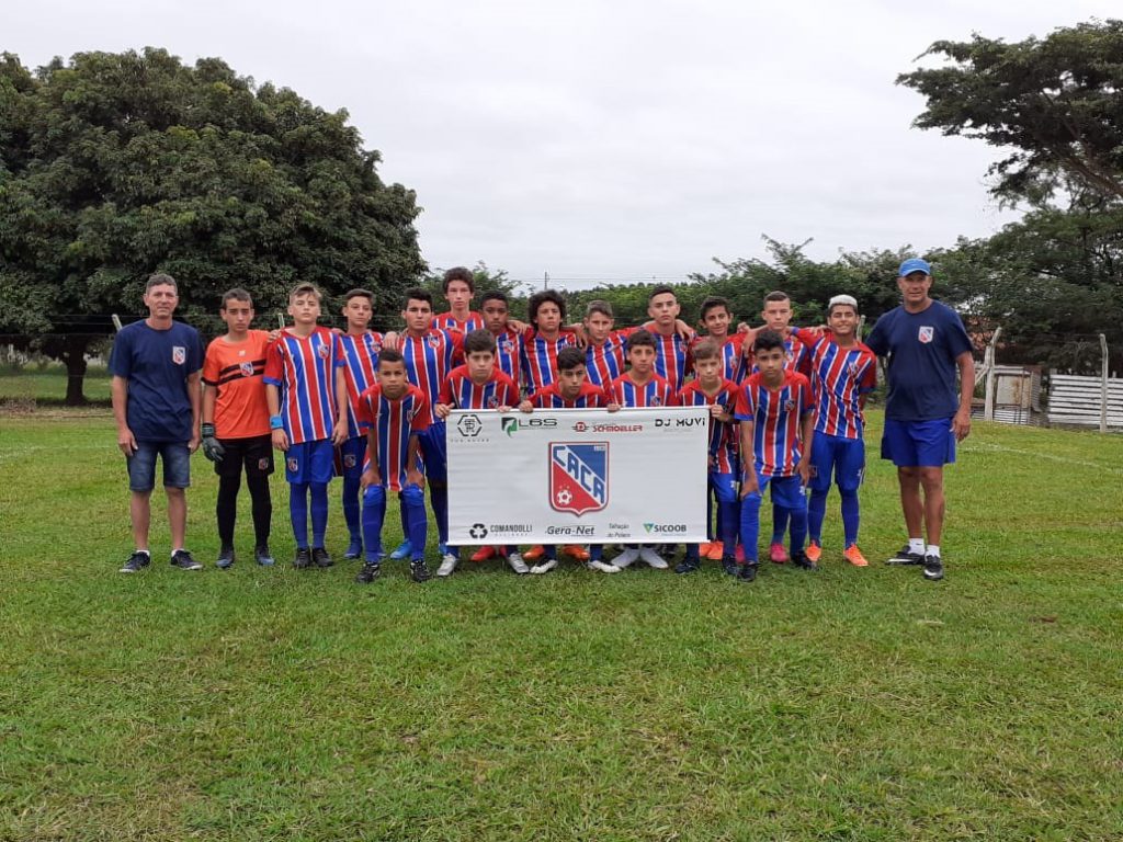 Equipe Sub 14 do Carlos Renaux na 11ª Copa Rancharia, SP.