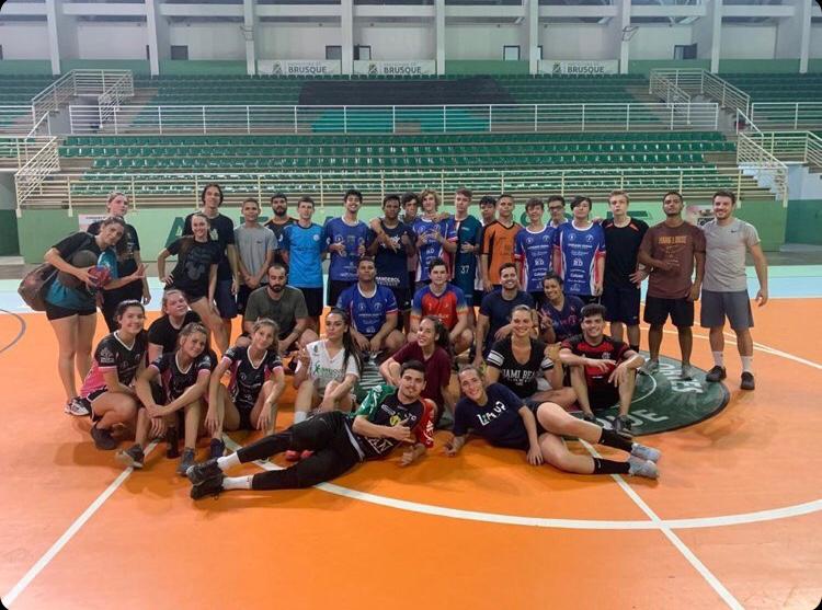 Handebol Brusque na Arena Multiuso