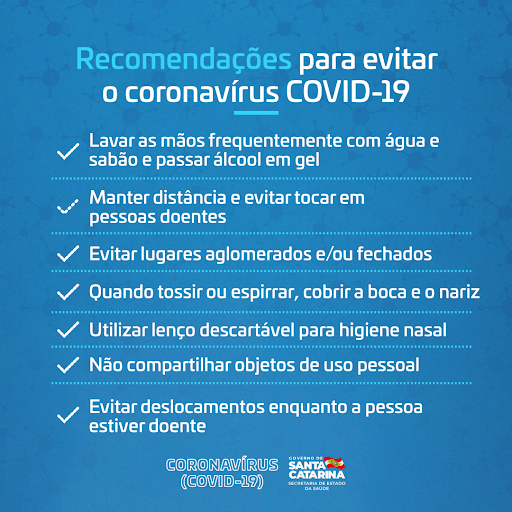 Covid-19 - Recomendações