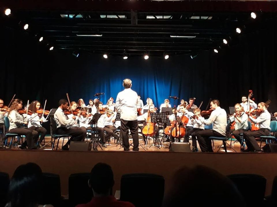 Escola de Música do CESCB e a Orquestra de Câmara do CESCB