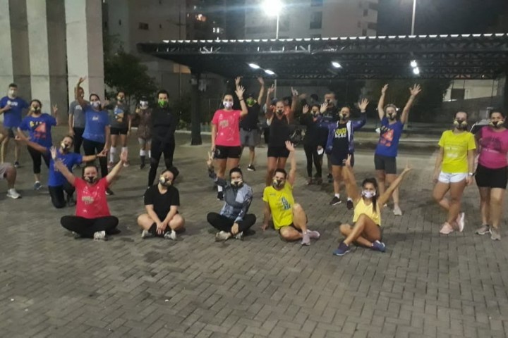 Grupo de Corrida do Bay está fazendo treinos adaptados na pandemia