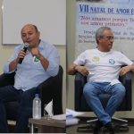 Candidatos a prefeito e vice na segunda sabatina do Grupia