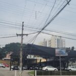 Fios soltos: Avenida Dom Joaquim, no Maluche, amanhece com fios na via e risco de acidentes