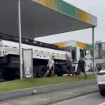 Briga no trânsito de Brusque