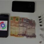PRISÃO POR TRÁFICO DE DROGAS NO BAIRRO AZAMBUJA