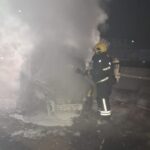 Incêndio de carro no Limoeiro