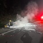 Incêndio veículo Montserrat