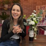 Sorteio Barni Garden Center; vinho com flores