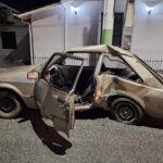 Motorista bate em muro