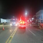 Mulher morre após ser atropelada na Rodovia Antônio Heil