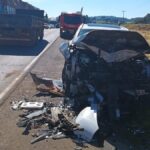 Acidente m Campos Novos; morte de moradora de Guabiruba