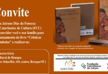Livro “Crônicas Quilombolas” será lançado em Brusque no dia 17 de dezembro