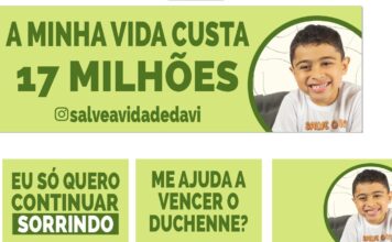 Ação solidária para ajudar o menino Davi, diagnosticado com doença rara, será neste sábado (7) em Brusque
