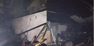 Corpo de Bombeiros atualiza informações sobre o incêndio em galpão de empresa no Steffen