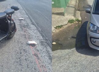 Acidente com patinete elétrico deixa jovem ferido na SC-486