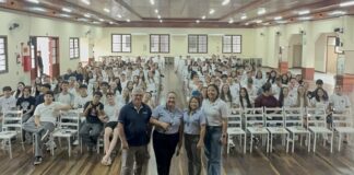 Sicoob Trentocredi realiza palestras de Educação Financeira em Dom Joaquim, Brusque.