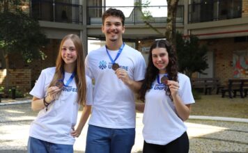 Projeto de estudantes do Colégio UNIFEBE é premiado na Feira Brasileira de Ciências e Engenharia