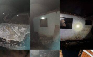 Incêndio destrói casa e veículo no bairro São Pedro