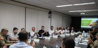 ACIBr articula construção de novo batalhão e reforço no efetivo da PM em reunião com comando-geral