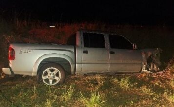 Motorista fica ferido após saída de pista na SC-486 em Itajaí