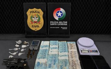Ação conjunta entre Polícia Civil e Polícia Militar cumpre mandado de prisão contra acusado de tráfico de drogas