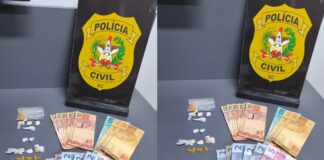 Polícia Civil realiza prisão em flagrante por tráfico de drogas em Brusque