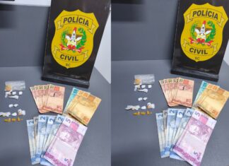 Polícia Civil realiza prisão em flagrante por tráfico de drogas em Brusque