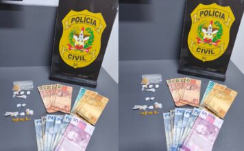 Polícia Civil realiza prisão em flagrante por tráfico de drogas em Brusque