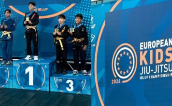 Jovem atleta de Brusque conquista título europeu de Jiu-Jítsu na Irlanda
